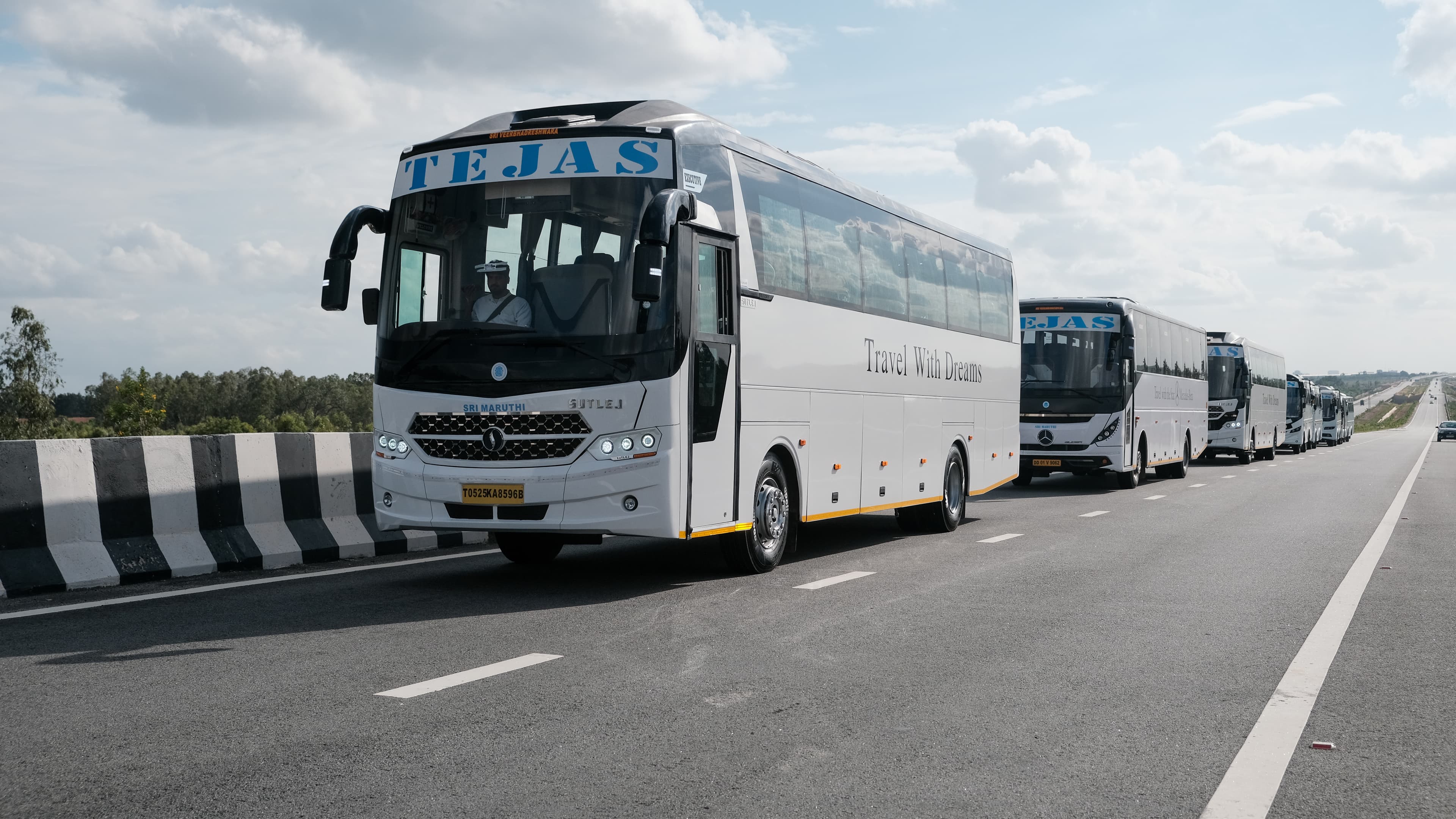 Why a 50-Seater Bus is Ideal for Weddings and Big Tours