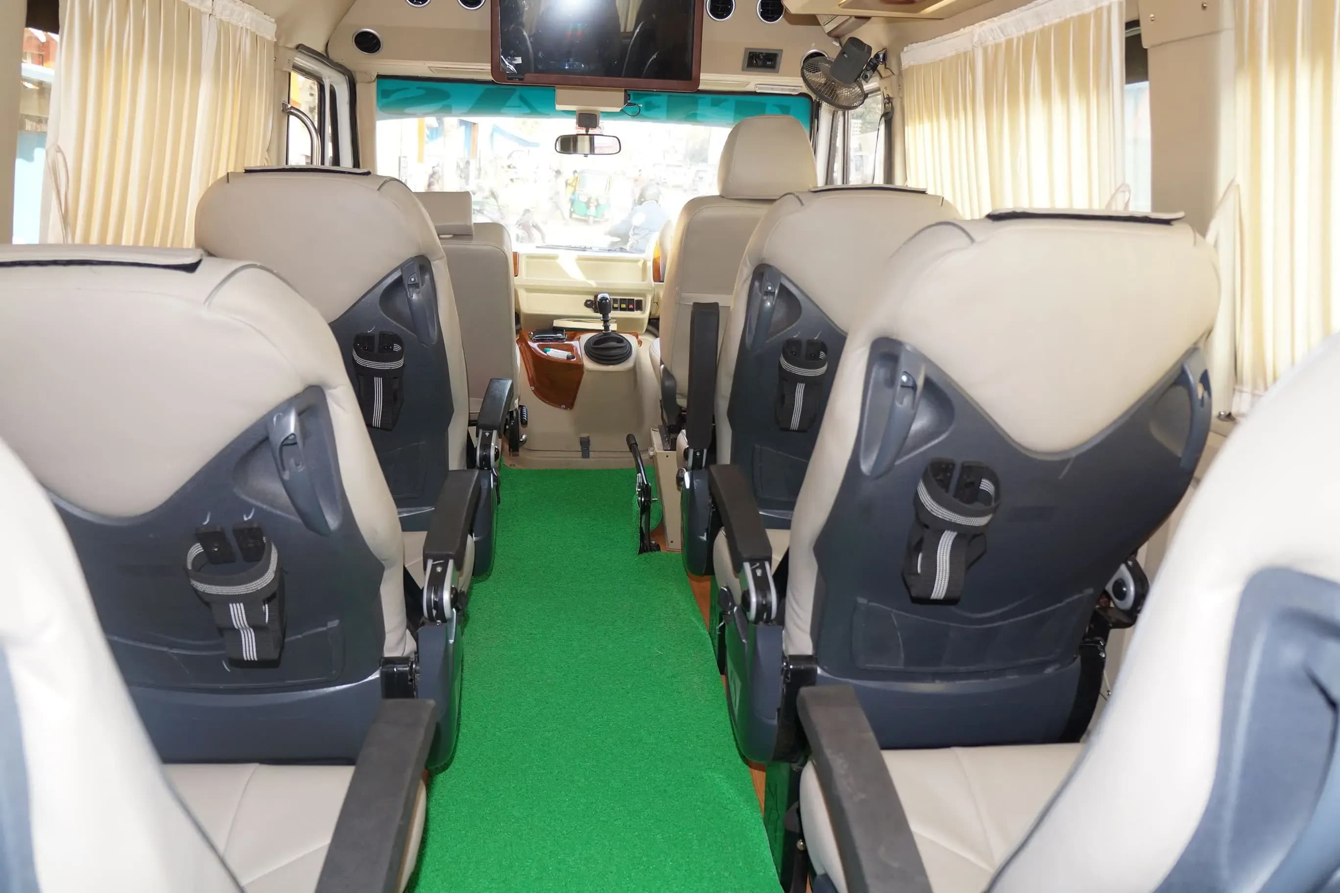 How to Book a 9 Seater Tempo Traveller with Tejas Travels?
