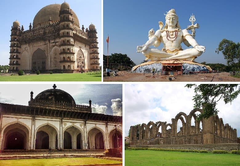 Where is Vijayapura located, and how far is it from Bangalore?