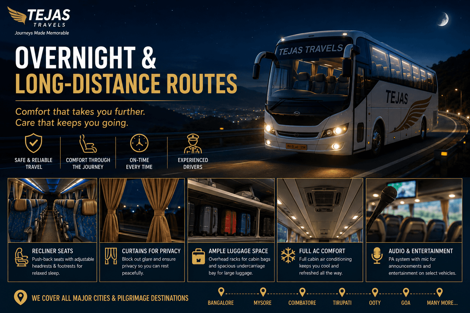 Overnight and Long-Distance Routes