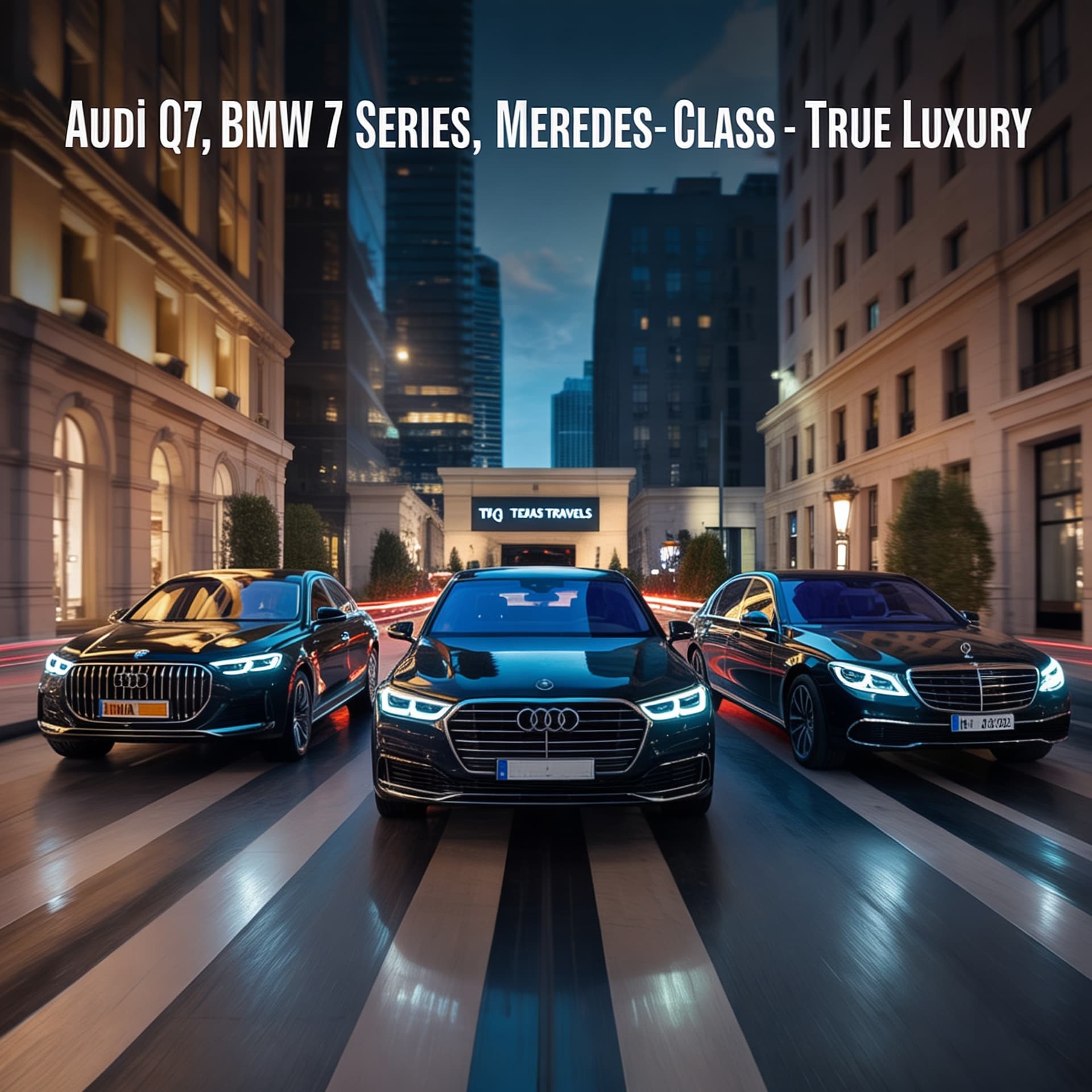 Audi Q7, BMW 7 Series, Mercedes S-Class - True Luxury