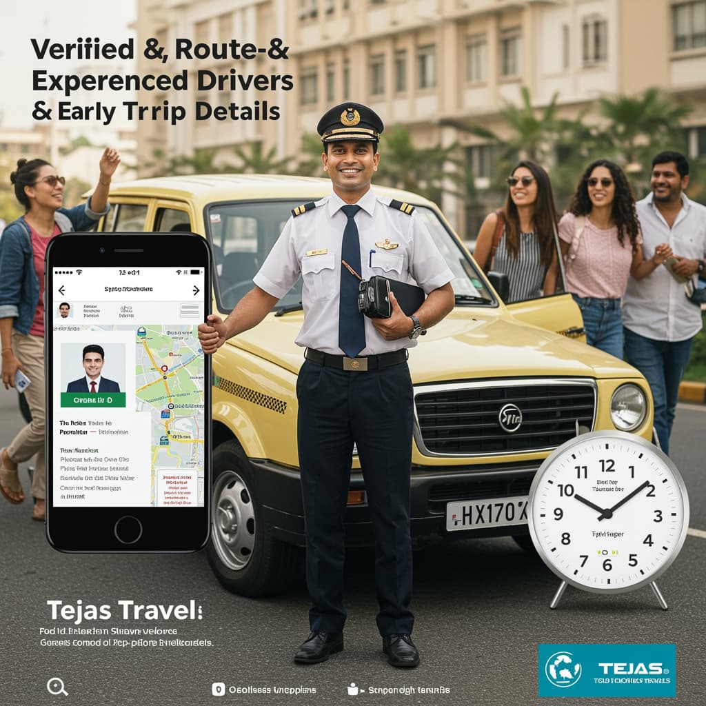 Verified & Route & Experienced Cab Drivers